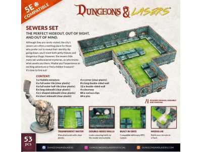 Dungeons & Lasers Starter Set: SEWERS 