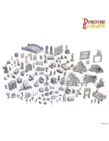 Dungeons & Lasers Expansion Set: FANTASY PROPS PACK 