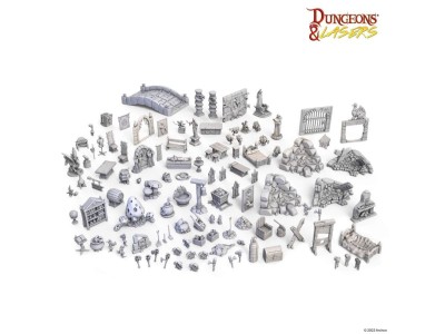 Dungeons & Lasers Expansion Set: FANTASY PROPS PACK 