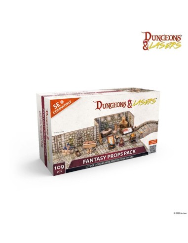 Dungeons & Lasers Expansion Set: FANTASY PROPS PACK 