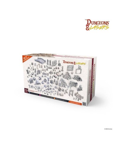 Dungeons & Lasers Expansion Set: FANTASY PROPS PACK 