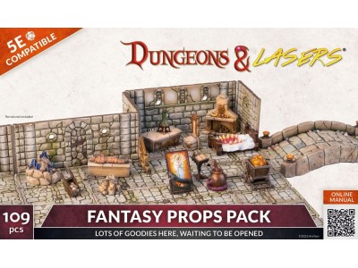 Dungeons & Lasers Expansion Set: FANTASY PROPS PACK 