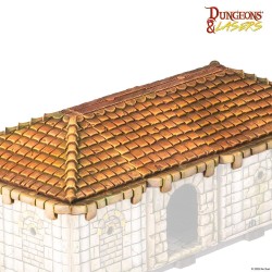 Dungeons & Lasers Expansion Set: ROOF SET  2