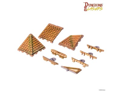 Dungeons & Lasers Expansion Set: ROOF SET 