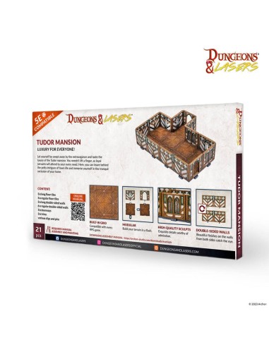 Dungeons & Lasers Expansion Set: TUDOR MANSION 