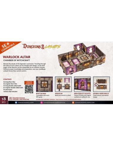 Dungeons & Lasers Expansion Set: WARLOCK ALTAR 