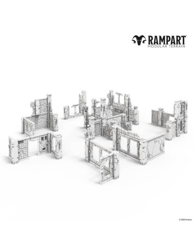 Modular Terrain: CITY RUINS 