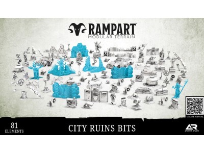 Modular Terrain: CITY RUINS BITS 