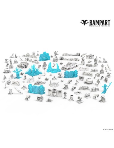 Modular Terrain: CITY RUINS BITS 
