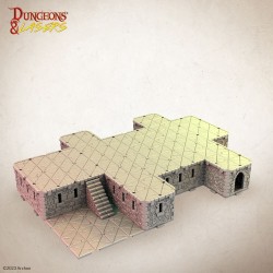 Dungeons & Lasers Starter Set: GRAND STRONGHOLD 