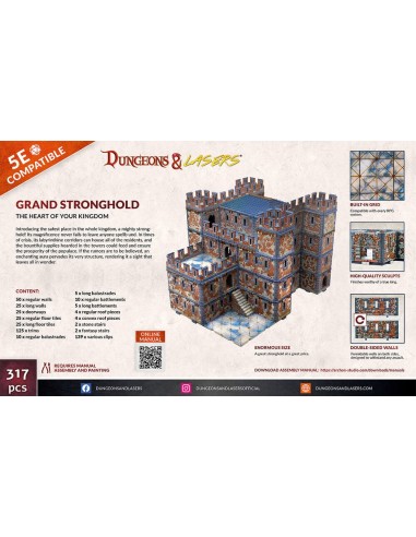 Dungeons & Lasers Starter Set: GRAND STRONGHOLD 
