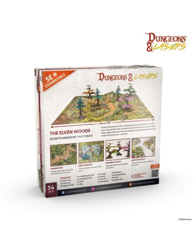 Dungeons & Lasers Starter Set: THE ELVEN WOODS 