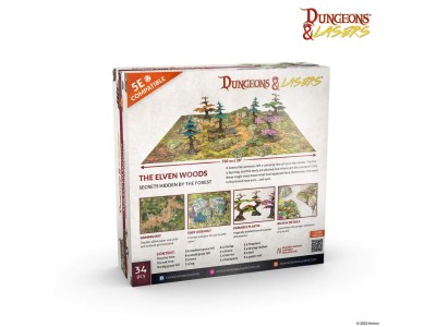 Dungeons & Lasers Starter Set: THE ELVEN WOODS 