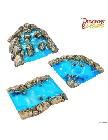 Dungeons & Lasers Expansion Set: MODULAR RIVER 