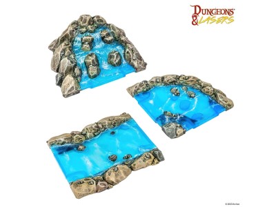 Dungeons & Lasers Expansion Set: MODULAR RIVER 