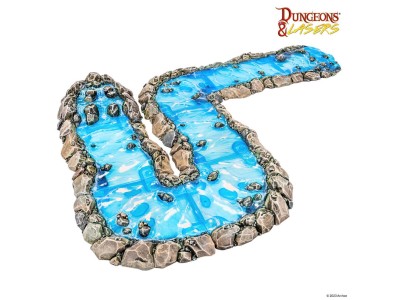 Dungeons & Lasers Expansion Set: MODULAR RIVER 