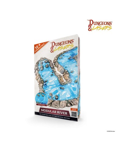 Dungeons & Lasers Expansion Set: MODULAR RIVER 