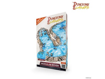 Dungeons & Lasers Expansion Set: MODULAR RIVER 
