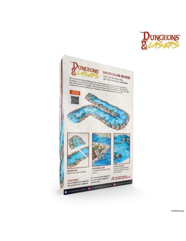 Dungeons & Lasers Expansion Set: MODULAR RIVER 