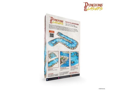 Dungeons & Lasers Expansion Set: MODULAR RIVER 