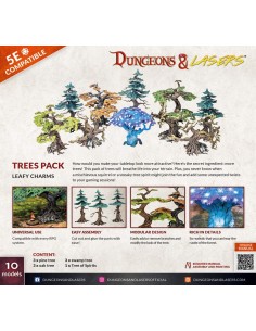 Dungeons & Lasers Expansion Set: TREES PACK 