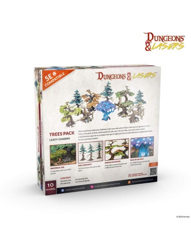 Dungeons & Lasers Expansion Set: TREES PACK 