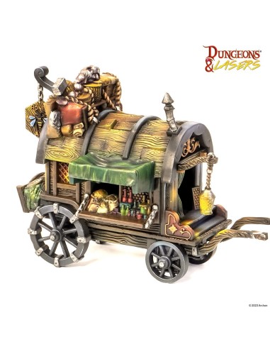 Dungeons & Lasers Miniatures: STAGECOACH 