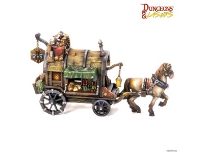 Dungeons & Lasers Miniatures: STAGECOACH 