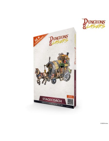 Dungeons & Lasers Miniatures: STAGECOACH 