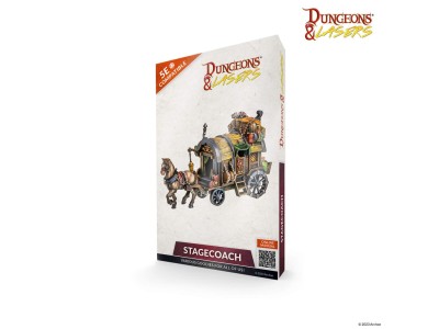 Dungeons & Lasers Miniatures: STAGECOACH 