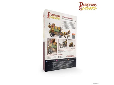 Dungeons & Lasers Miniatures: STAGECOACH 