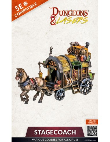 Dungeons & Lasers Miniatures: STAGECOACH 