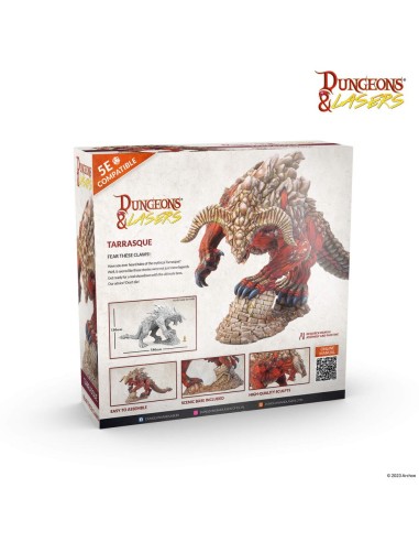 Dungeons & Lasers Miniatures: TARRASQUE 