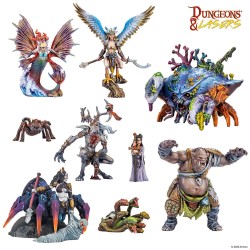 Dungeons & Lasers Miniatures: FANTASY MINIATURES SET 