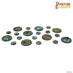 Dungeons & Lasers Miniatures: DETAILED BASES PACK 