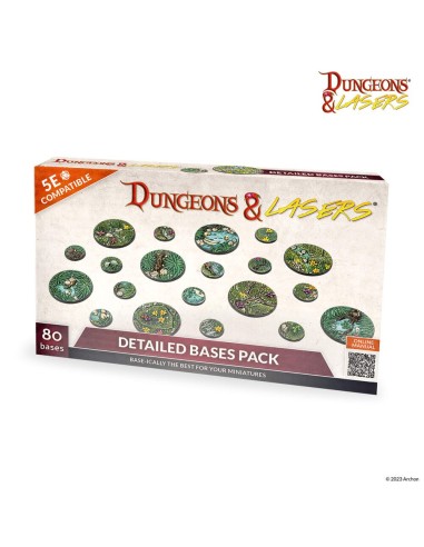 Dungeons & Lasers Miniatures: DETAILED BASES PACK 