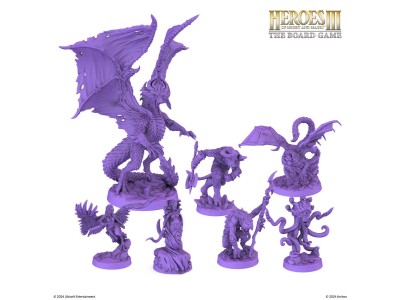 Heroes of Might and Magic III: The Board Game Stretch Goals - Faction Units (EN) 