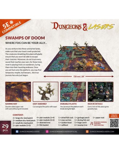 Dungeons & Lasers Starter Set: SWAMPS OF DOOM 