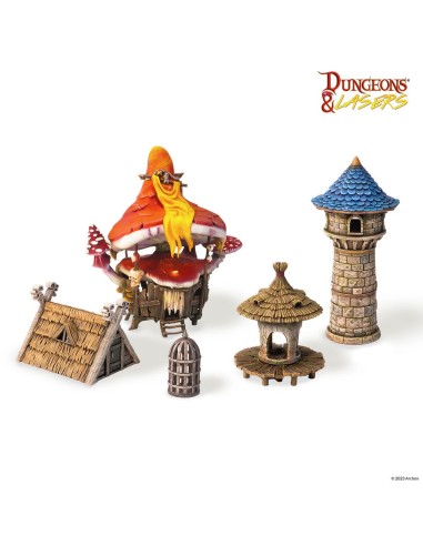 Dungeons & Lasers Expansion Set: VILLAGE PACK 