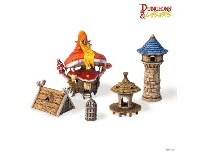 Dungeons & Lasers Expansion Set: VILLAGE PACK 