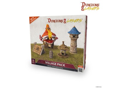 Dungeons & Lasers Expansion Set: VILLAGE PACK 