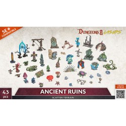 Dungeons & Lasers Expansion Set: ANCIENT RUINS SCATTER TERRAIN  2