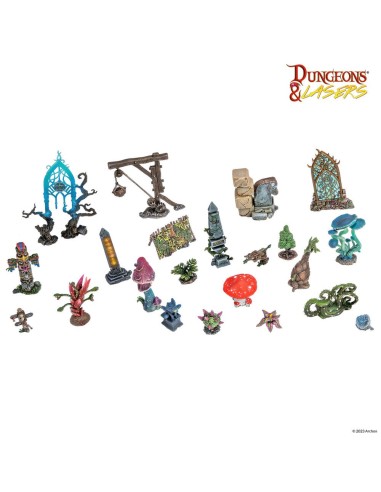 Dungeons & Lasers Expansion Set: ANCIENT RUINS SCATTER TERRAIN 