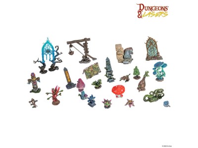 Dungeons & Lasers Expansion Set: ANCIENT RUINS SCATTER TERRAIN 