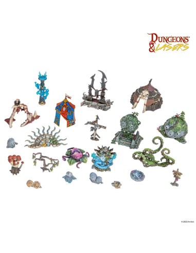 Dungeons & Lasers Expansion Set: ANCIENT RUINS SCATTER TERRAIN 