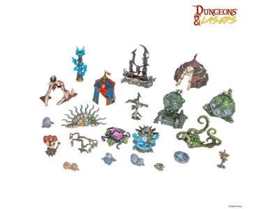 Dungeons & Lasers Expansion Set: ANCIENT RUINS SCATTER TERRAIN 