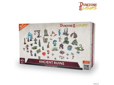 Dungeons & Lasers Expansion Set: ANCIENT RUINS SCATTER TERRAIN 