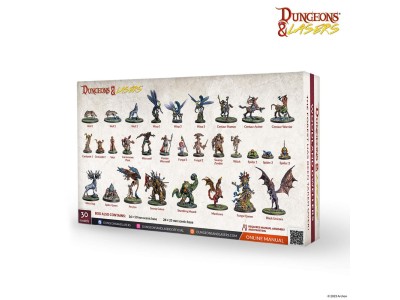 Dungeons & Lasers Miniatures: WOODLAND DWELLERS 