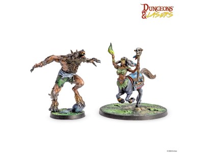 Dungeons & Lasers Miniatures: WOODLAND DWELLERS 