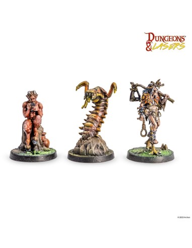 Dungeons & Lasers Miniatures: WOODLAND DWELLERS 